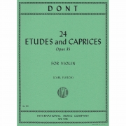 エチュード＆カプリース・Op.35（ヤーコプ・ドント）（ヴァイオリン）【Études & Caprices, Opus 35】