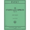 エチュード＆カプリース・Op.35（ヤーコプ・ドント）（ヴァイオリン）【Études & Caprices, Opus 35】