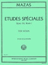 特別な練習曲・Op.36・No.1（ジャック＝フェロル・マザ）（ヴァイオリン）【Études Spéciales, Opus 36, No. 1】