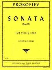 ソナタ・Op.115（セルゲイ・プロコフィエフ）（ヴァイオリン）【Sonata, Opus 115】