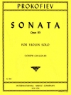 ソナタ・Op.115（セルゲイ・プロコフィエフ）（ヴァイオリン）【Sonata, Opus 115】