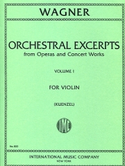 リクエストによる管弦楽抜粋曲集・Vol.1（リヒャルト・ワーグナー）（ヴァイオリン）【Orchestral Excerpts (List of contents on request.)・Vol.1】