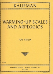  ウォーミングアップのための音階（ルイス・カウフマン）（ヴァイオリン）【Warming-Up Scales】
