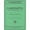 ヴァイオリン協奏曲よりカンツォネッタ・Op.35（チャイコフスキー）（ヴァイオリン+ギター）【Canzonetta, from the Violin Concerto, Opus 35】