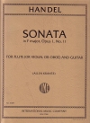 ソナタ・ヘ長調・Op.1・No.11 (ヘンデル)（フルート）【Sonata in F major, Opus 1, No. 11】