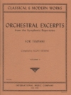 管弦楽抜粋曲・Vol.1（ベートーヴェン）【Orchestral Excerpts・For Timpani ・Vol.1】