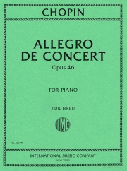 演奏会用アレグロ・Op.46（ピアノ）【Allegro de concert, Opus 46】