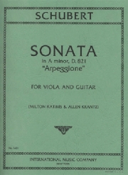 ソナタ・イ短調・D. 821（フランツ・シューベルト）（ヴィオラ+ギター）【Sonata in A minor, D. 821 (Arpeggione) for Guitar and Vi】