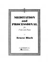 瞑想と行列儀礼（エルネスト・ブロッホ）（ヴィオラ+ピアノ）【Meditation and Processional】