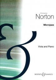 ヴィオラの為のマイクロジャズ（クリストファー・ノートン）（ヴィオラ+ピアノ）【Microjazz for Viola】