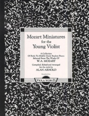小品（モーツァルト）（ヴィオラ＋ピアノ）【Miniatures for the Young Violist】