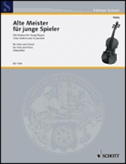 若いプレーヤーの為のオールド・マスターズ・Vol.1（ヴィオラ+ピアノ）【Old Masters for Young Players – Volume 1】