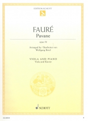 パヴァーヌ・Op.50（ガブリエル・フォーレ）（ヴィオラ+ピアノ）【Pavane, Op. 50(for Viola)】