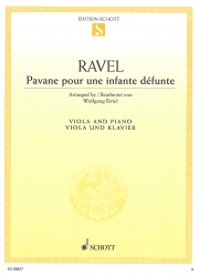 亡き王女のためのパヴァーヌ（モーリス・ラヴェル）（ヴィオラ+ピアノ）【Pavane pour une infante défunte】