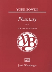 幻想曲・Op.54（ヨーク・ボウエン）（ヴィオラ+ピアノ）【Phantasy, Op. 54】