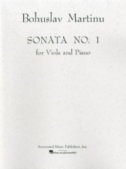 ソナタ ・No.1（ボフスラフ・マルティヌー）（ヴィオラ+ピアノ）【Sonata No. 1】