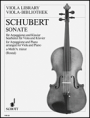 ソナタ ・フォー・アルペジョーネ・イ長調・D 821（フランツ・シューベルト）（ヴィオラ+ピアノ）【Sonata for Arpeggione in A Minor, D 821】