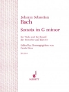 ソナタ・ト短調・BWV 1020（バッハ）（ヴィオラ+ピアノ）【Sonata in G Minor BWV 1020】