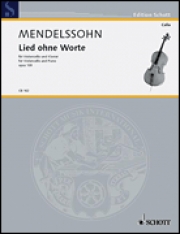無言歌・ニ長調・Op.109（フェリックス・メンデルスゾーン）（ヴィオラ+ピアノ）【Song Without Words in D Major, Op. 109】