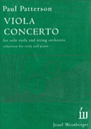 ヴィオラ協奏曲（ポール・パターソン）（ヴィオラ+ピアノ）【Viola Concerto】