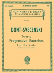 20の段階的な練習（ヤーコプ・ドント）（ヴィオラ）【20 Progressive Exercises】