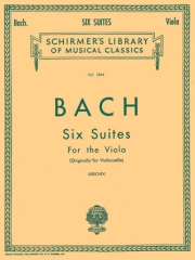 6つの組曲（バッハ）（ヴィオラ）【6 Suites】