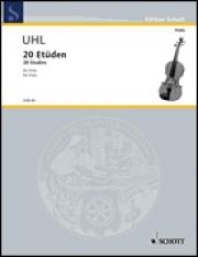 20の練習曲（アルフレート・ウール）（ヴィオラ）【20 Etudes】