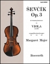 シェフチーク・ヴィオラ教本 ・Op.3（ヴィオラ）【Sevcik for Viola – Opus 3・40 Variations】