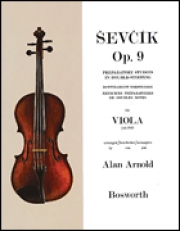 シェフチーク・ヴィオラ教本 ・Op.9（ヴィオラ）【Sevcik for Viola – Opus 9・Preparatory Studies in Double-St】