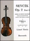 シェフチーク・ヴィオラ教本 ・Op.2-3（ヴィオラ）【Sevcik for Viola – Opus 2, Part 3・School of Bowing Techniq】