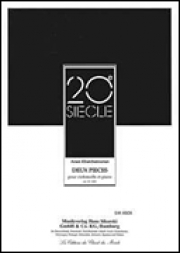 チェロとピアノの為の2つの小品（アラム・ハチャトゥリアン）（チェロ+ピアノ）【2 Pieces for Cello and Piano】