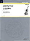 5つのロマンス（Olivier Mayran de Chamisso）（チェロ+ピアノ）【5 Romances】