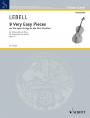 8つのとても簡単な小品・Op.16（ルートヴィヒ・レベル）（チェロ+ピアノ）【8 Very Easy Pieces Op.16】