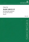 舟唄・Op.81（ツェーザリ・キュイ）（チェロ+ピアノ）【Barcarolle, Op. 81】