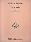 チェロとピアノの為のカプリッチョ（ウィリアム・ボルコム）（チェロ+ピアノ）【Capriccio for Violincello and Piano】