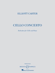 チェロ協奏曲（エリオット・カーター）（チェロ+ピアノ）【Cello Concerto】