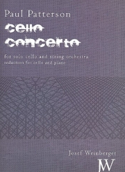 チェロ協奏曲・Op.90（ポール・パターソン）（チェロ+ピアノ）【Cello Concerto Op. 90】