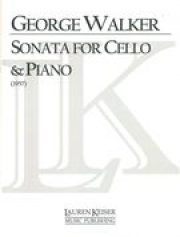 チェロ・ソナタ（ジョージ・ウォーカー）（チェロ+ピアノ）【Cello Sonata】