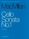 チェロ・ソナタ・No.1（ジェームス・マクミラン）（チェロ+ピアノ）【Cello Sonata No. 1】