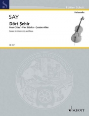 4・シティ・Op.41（ファジル・サイ）（チェロ+ピアノ）【4 Cities - Dört Sehir, Op. 41】