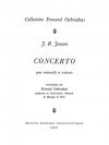 チェロとオーケストラの為の協奏曲（ジーン・バプティスト・ジャンソン）（チェロ+ピアノ）【Concerto for Cello and Orchestra】