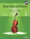 やさしい演奏会用小品・Vol.1（チェロ+ピアノ）【Easy Concert Pieces Volume 1】