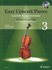 やさしい演奏会用小品・Vol.3（チェロ+ピアノ）【Easy Concert Pieces Volume 3】