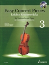 やさしい演奏会用小品・Vol.3（チェロ+ピアノ）【Easy Concert Pieces Volume 3】