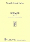 ロマンス・Op.36（カミーユ・サン＝サーンス）（チェロ+ピアノ）【Romance, Op.36】