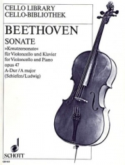 ソナタ・イ長調・クロイツェル・Op.47（ベートーヴェン）（チェロ+ピアノ）【Sonata A Major “Kreutzersonate,” Op. 47】