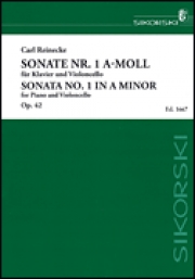 ソナタ・No.1・ニ短調・Op.42（カール・ライネッケ）（チェロ+ピアノ）【Sonata No. 1 in A minor, Op. 42】