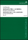 ソナタ・No.1・ニ短調・Op.42（カール・ライネッケ）（チェロ+ピアノ）【Sonata No. 1 in A minor, Op. 42】