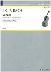 チェロとピアノの為のソナタ・イ長調（ヨハン・クリストフ・フリードリヒ・バッハ）（チェロ+ピアノ）【Sonata for Cello and Piano in A Major】