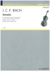 チェロとピアノの為のソナタ・イ長調（ヨハン・クリストフ・フリードリヒ・バッハ）（チェロ+ピアノ）【Sonata for Cello and Piano in A Major】